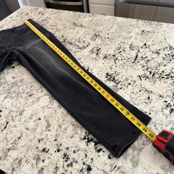 Spanx Vintage Black Straight Leg Ankle Jean XL 20355R - Picture 12 of 16